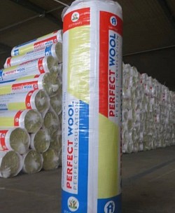 Glasswool With Aluminium Foil Perfect Wool D16