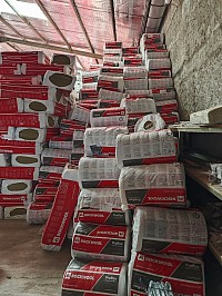 Rockwool Wire Blanket Boiler Dan Pipa Insulasi Panas