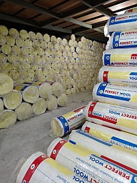 Insulasi Glass wool Perfect wool kualitas terbaik